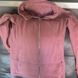 Lululemon mauve colored sweatshirt.  Size 8